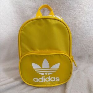 NWOT Adidas mini backpack in yellow One Size